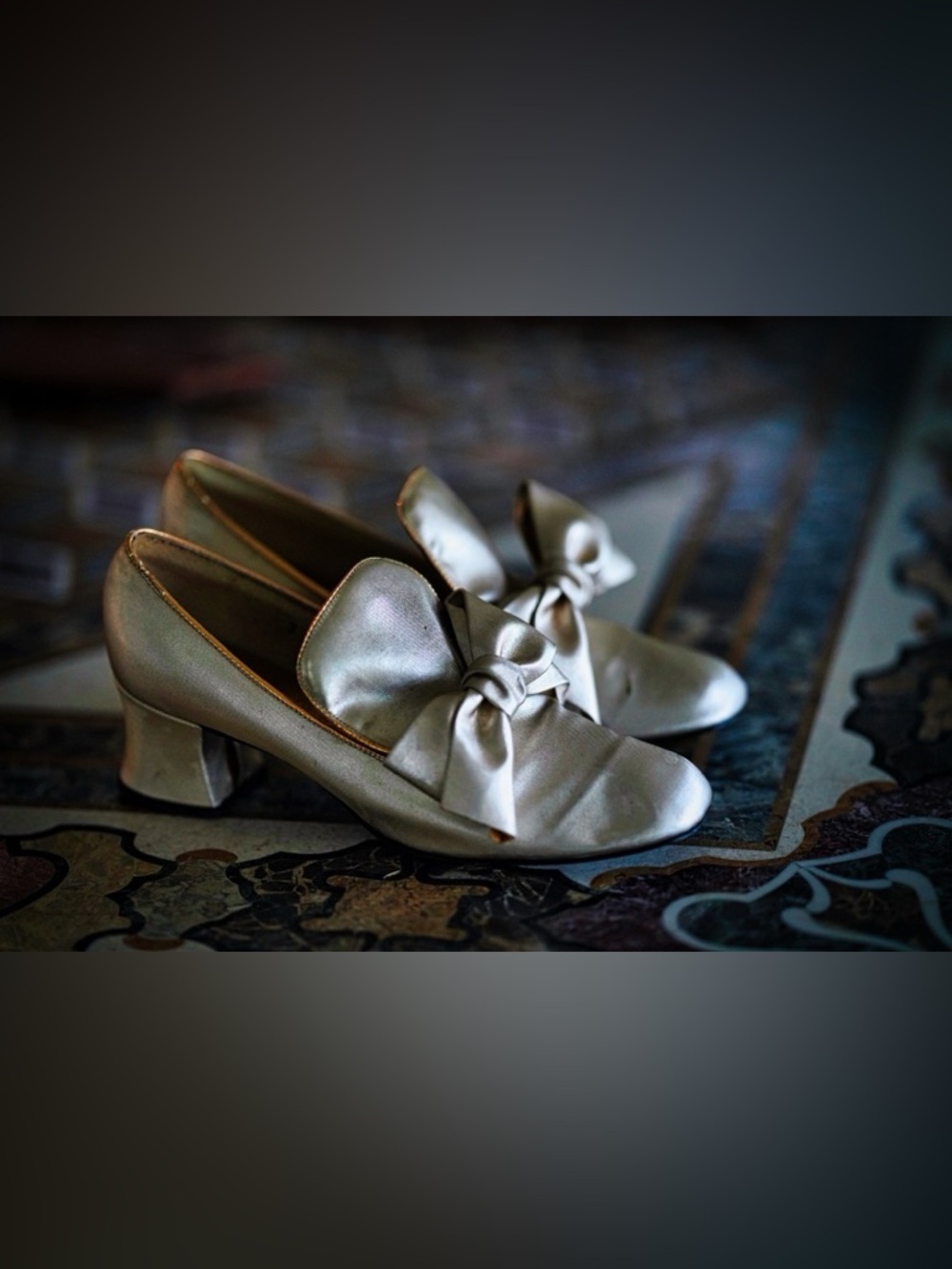 Vintage Degas Bow Mules - Saks Fifth Avenue Exclusive - Size 7